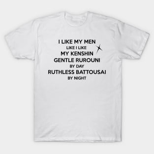 I like my men like I like my Kenshin T-Shirt